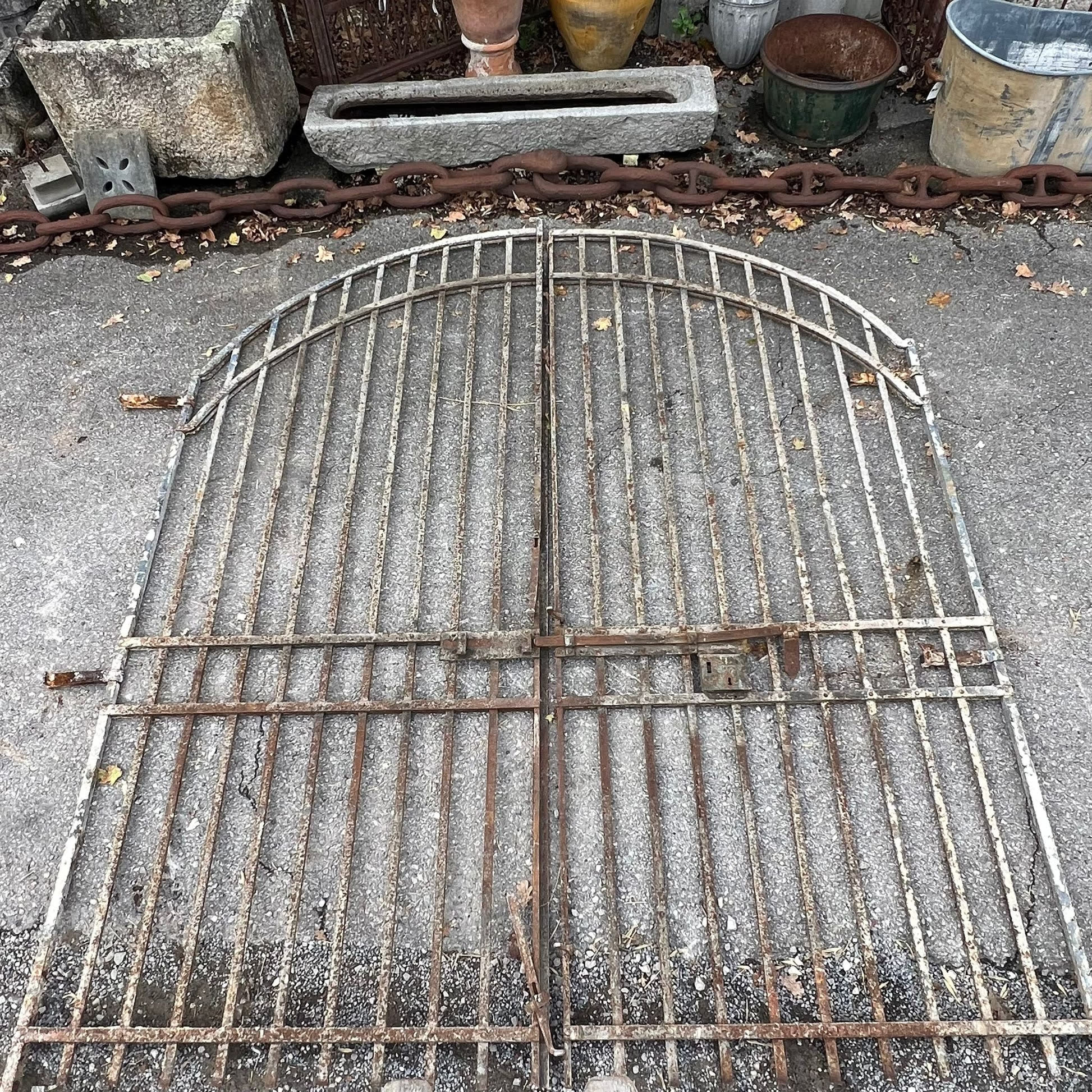 Wrought iron gate